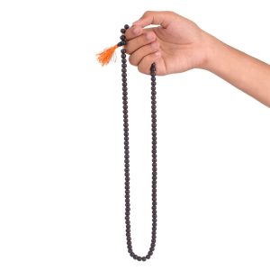 Natural karungali 8mm mala with certificate