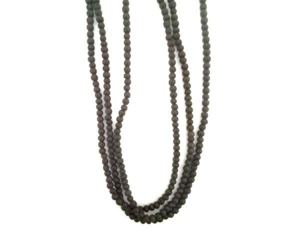 Natural karungali 6mm mala with certificate - Image 3